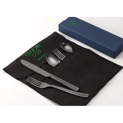 Diana Nero Spazzolato Set 5 pc Table