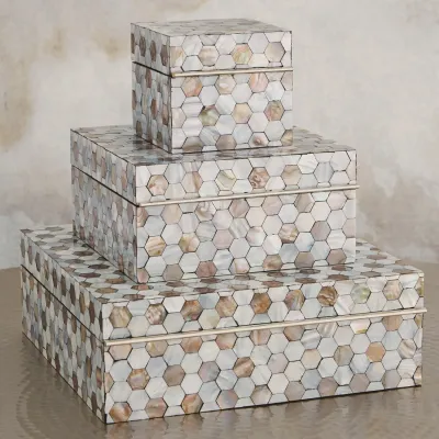 Mother of Pearl Box Large