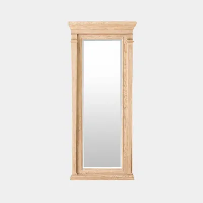 Josephine Bleached Oak Floor Mirror