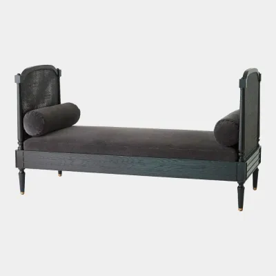 Josephine Blackened Oak Daybed