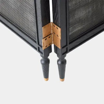Josephine Blackened Oak Screen