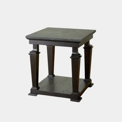 Josephine Blackened Oak Side Table