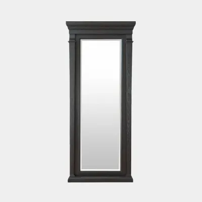 Josephine Blackened Oak Floor Mirror