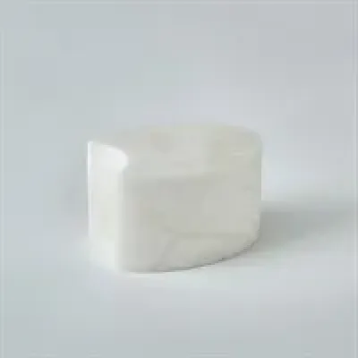 Alabaster Oval Box - Cut