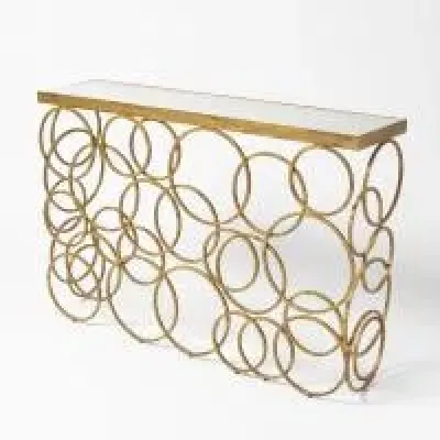 Ring Console Antique Gold