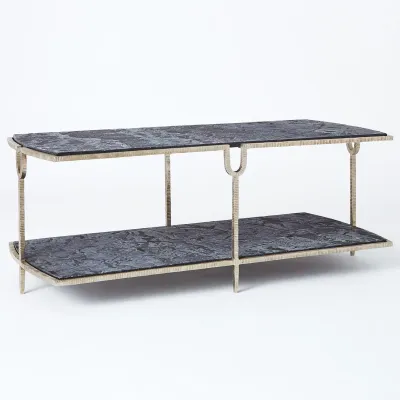 Curve Cocktail Table Silver