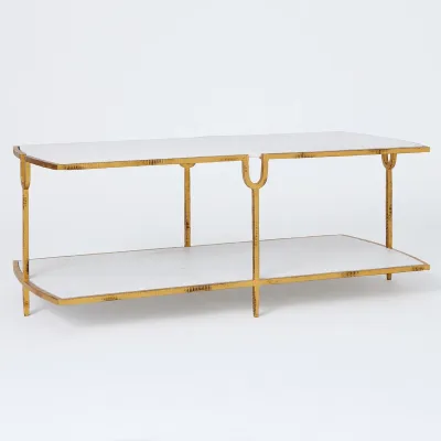 Curve Cocktail Table Gold