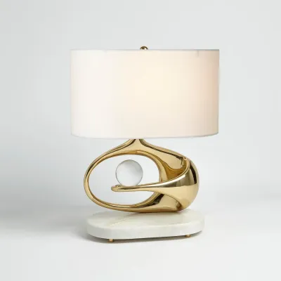 Orbit Lamp Brass