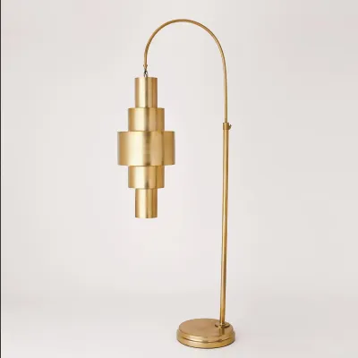 Babylon Floor Lamp Antique Brass