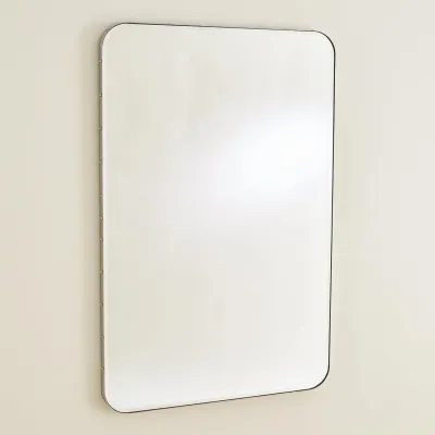 Rivet Mirror Nickel