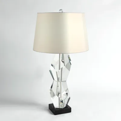 Facet Block Lamp Double