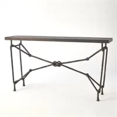 Love Knot Console Bronze/Black