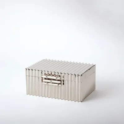 Corrugated Bamboo Box Nickel Small