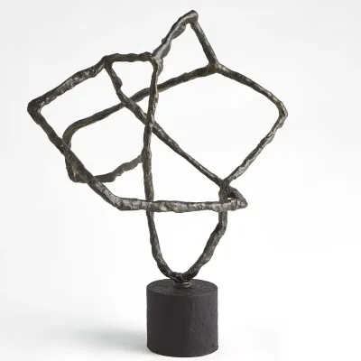 Tangled Sculpture Bronze