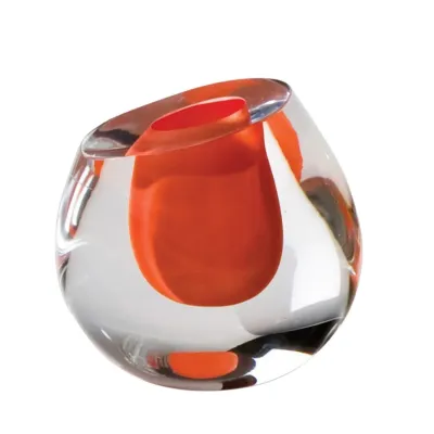 Color Drop Vase Mandarin