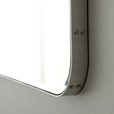 Rivet Mirror Nickel