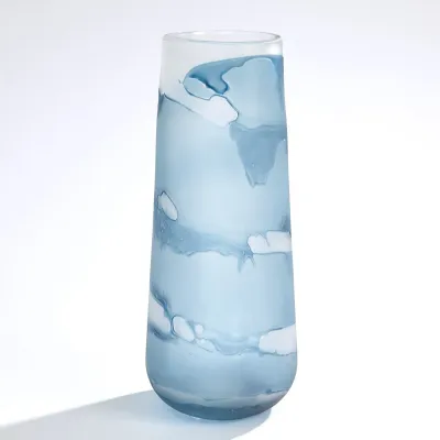 Glacier Vase Blue Large