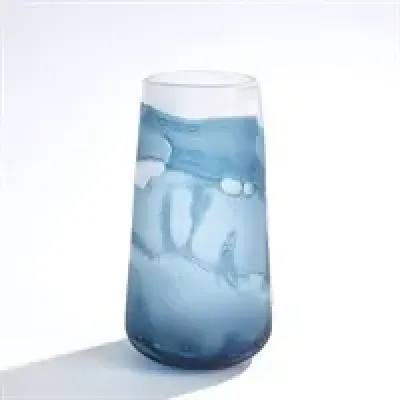 Glacier Vase Blue Small