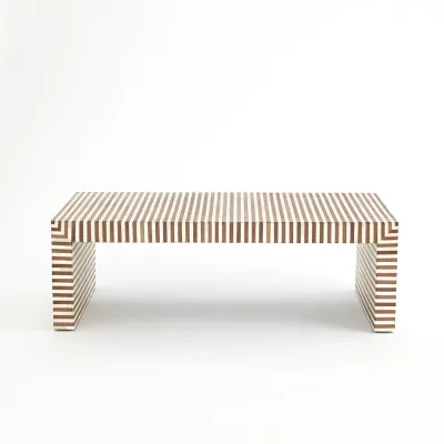 Sienna Coffee Table Walnut/Bone