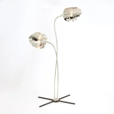 Rimini Floor Lamp Nickel