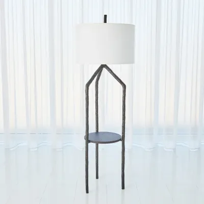 Trio Table/Floor Lamp Bronze Verdi w/Gr