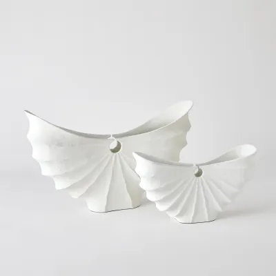Atlantis Centerpiece Matte White Small