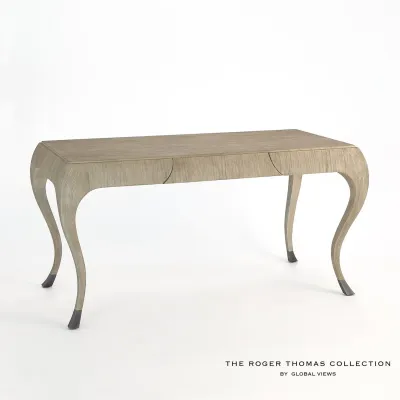 Paris Desk Grey Sandblasted Oak