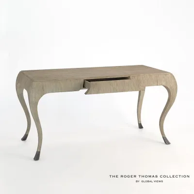 Paris Desk Grey Sandblasted Oak