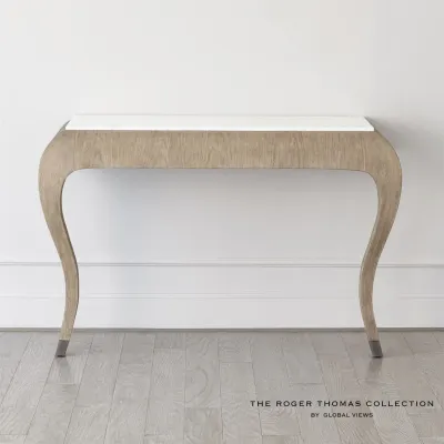 Paris Wall Console Grey Sandblasted Oak