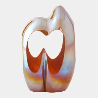 Abstract Iris Gelp Sculpture