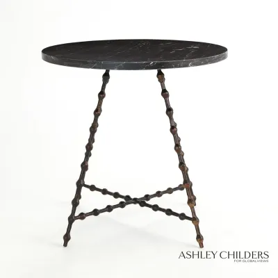 Elder End Table Bronze