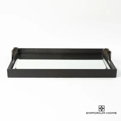 Harrington Tray Graphite Leather