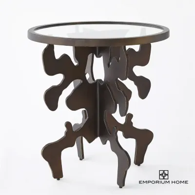 Ink Blot Side Table Bronze