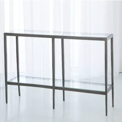 Laforge Console Iron/Braised Brass