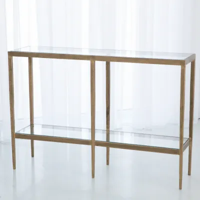 Laforge Console Antique Gold