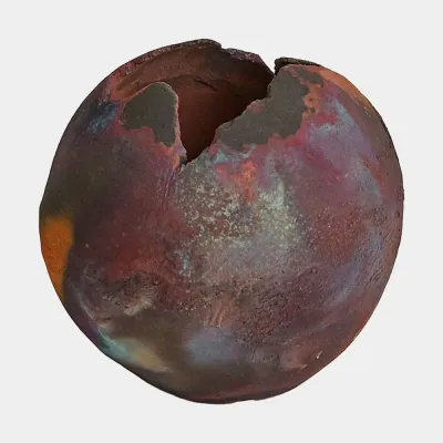 Fissure Raku Open Ball