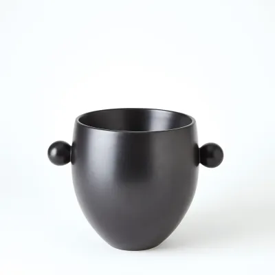 Ball Handled Ice Bucket Black