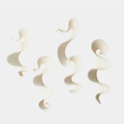 Tempest White Wall Ribbon