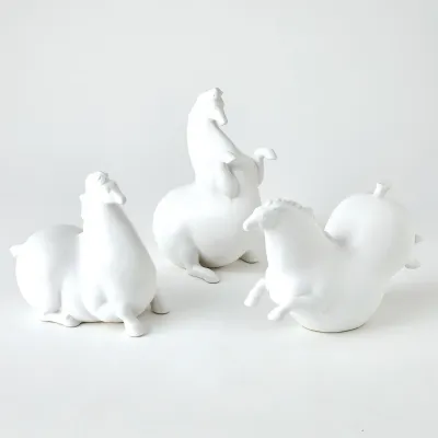 Andalusian Horse Matte White