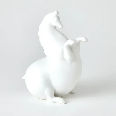 Andalusian Horse Matte White