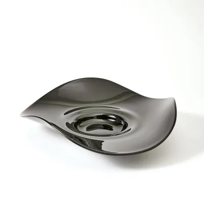 Wavy Edge Bowl Black