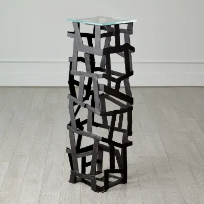 Fragments Pedestal Blackened Iron