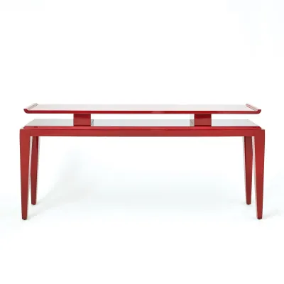 Poise Console Table Deep Red