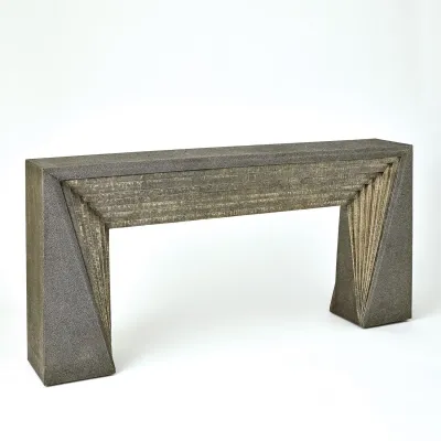 Deco Console Nickel