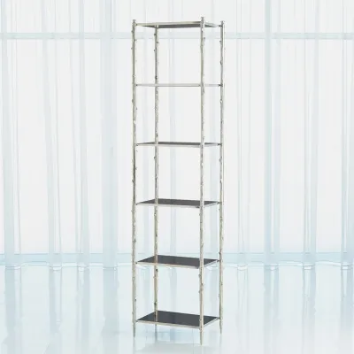 Arbor Etagere Nickel/Black Granite