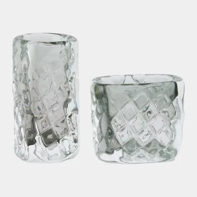 Maude Gray Quilted Vase