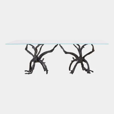 Monterey Natural Iron Rectangle Dining Table
