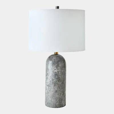 Callanish Gray Marble Lamp