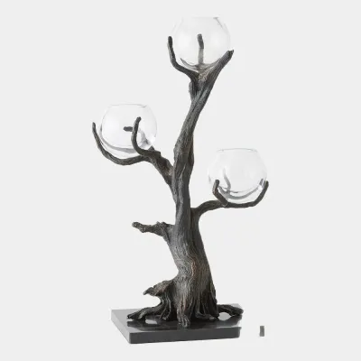 Monterey Natural Iron 3 Vase Holder