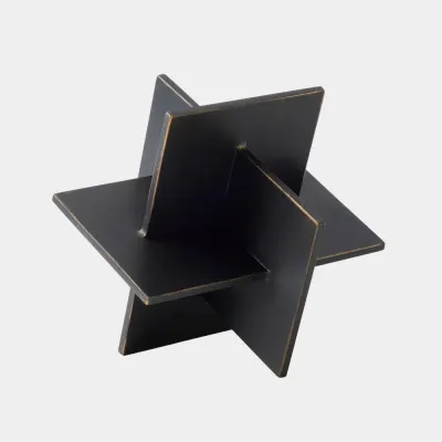 Cubist Bronze Sculpture